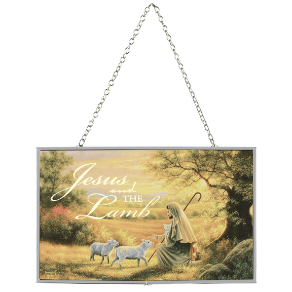 Suncatcher Jesus And The Lamb