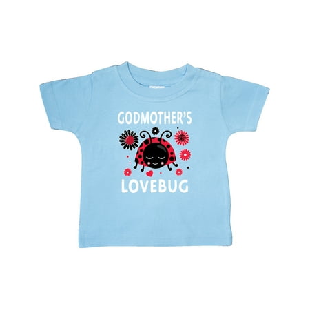 

Inktastic Valentine s Day Godmother s Lovebug Gift Baby Boy or Baby Girl T-Shirt