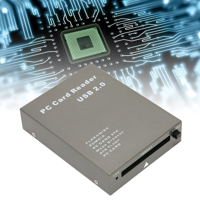 Lector de Tarjetas de Tarjetas de PC, Lector de Tarjetas de Almacenamiento de Enchufe y JUEGO 68 PIN PODEROSO CHIP DE LECTURA DIRECTA 20 G de Gran Capacidad Alta VelociDad Para