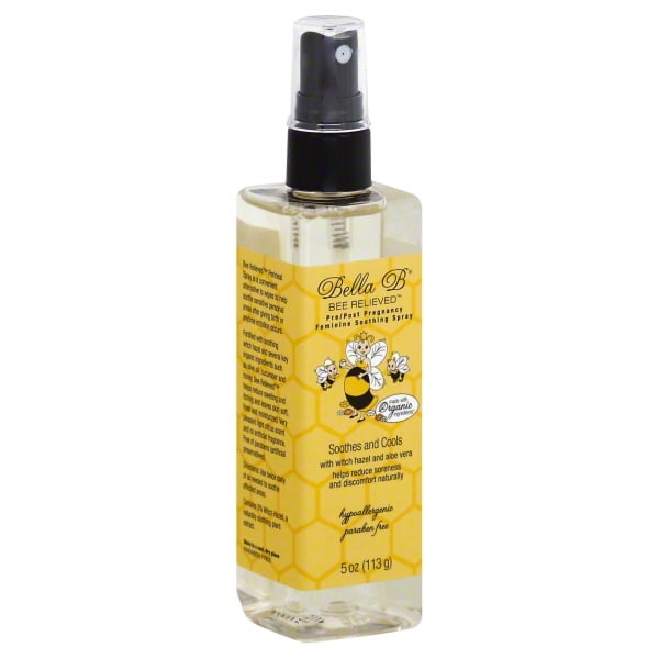 bella b bee relieved perineal healing spray, 5 oz