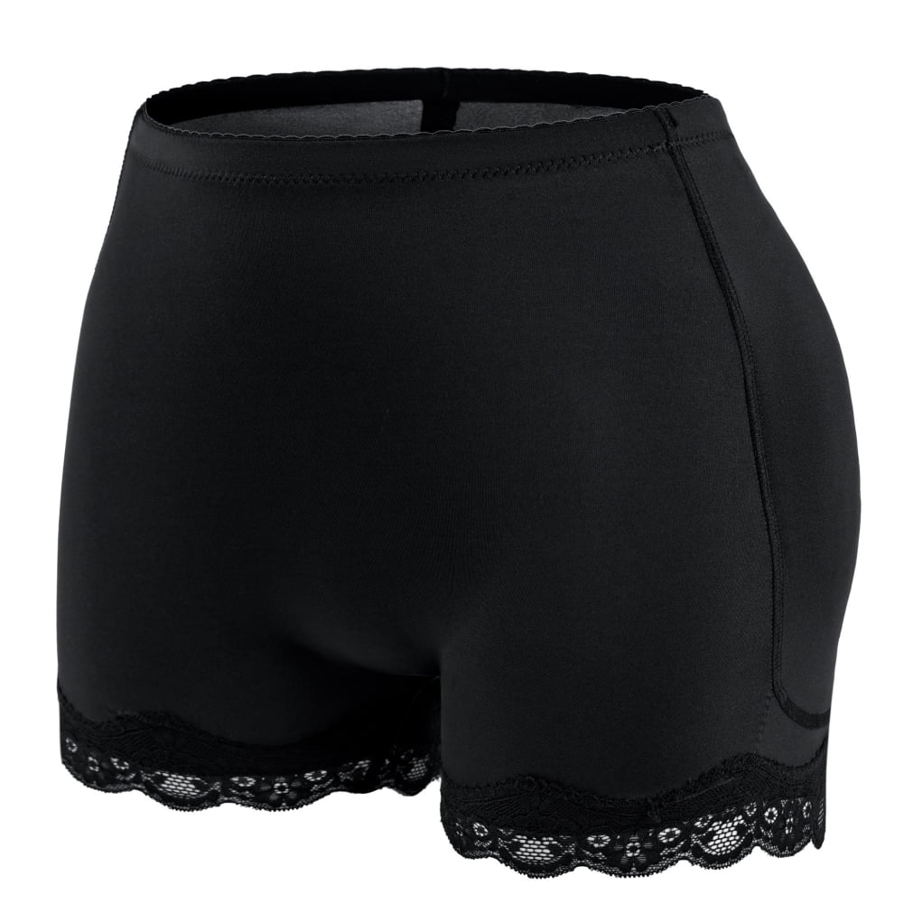 Shop Generic Fake Seamless Women Body Shaper Slimming Panties Shapewear Hip  Enhancer Booty Pad Push Up Lifter Pant Underwear(#Side Hook - Black) Online