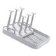 thumbnail image 5 of Estante para secar botellas, portavasos engrosado, con capacidad para 6 tazas. Gris, 5 of 9