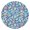 Round Stre, variant on Aesthetic Mushroom Round Tablecloth - Waterproof Windproof Elastic Edge Cover for Dark Academia, Gothic Decor