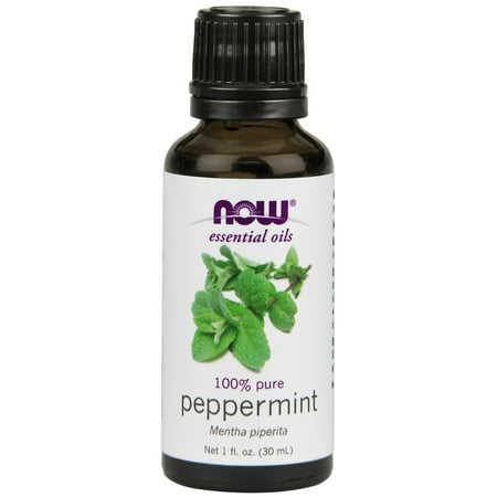 NOW Essential Oils, Peppermint Oil, 1-Ounce