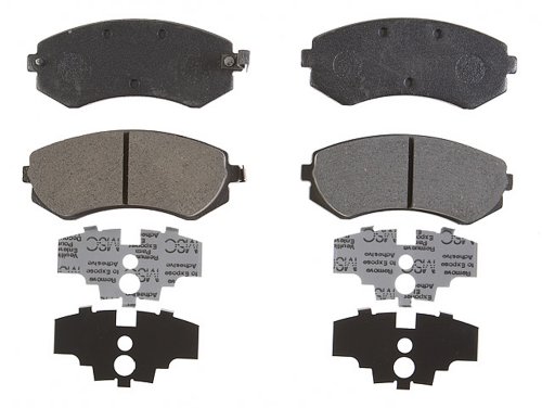 Raybestos PGD422M Professional Grade Semi-Metallic Disc Brake Pad Set Fits select: 1989-1996 NISSAN 240SX