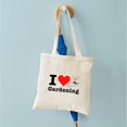 thumbnail image 4 of CafePress - I Heart Gardening Tote Bag - Unisex Canvas Tote Bag, Beige, 1-Piece, 4 of 6