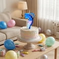 thumbnail image 6 of 1PC Cartoon Birthday Candle,Creative Number Candle with Glitter Crown Design,For Birthday Party,Cake Decoration -, 6 of 6