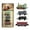 Green, variant on EazyTech Vintage Steam Train Toy Set Pull Back Inertia Locomotive with 3 Carriages, Retro Model Train for Kids, Educational Railway Playset Gift for Boys Girls Ages 3-6