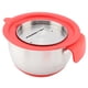 thumbnail image 5 of Cuenco para ensalada de acero inoxidable de 16 cm con asa y tapa con rallador de Kitchen Cooking Essential, 5 of 8