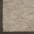 thumbnail image 6 of Nourison Positano Indoor/Outdoor Modern Solid Beige 2'2" x 8' Area Rug, (8' Runner), 6 of 11