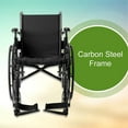 thumbnail image 3 of "TaliaPosy Lightweight Wheelchair Steel 16""W 16 to 18 Inch Seat Depth Swing-Away Footrest 146-K316DDA-SF", 3 of 6
