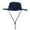 Dark Blue, variant on Kiplyki Adult Women Solid Sunshade Hat Fisherman's Hat Basin Hat Outdoor Bucket Hat