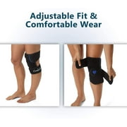 ComfiLife Adjustable Reusable Hot Cold Therapy Gel Pack Knee Brace Wrap