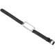 thumbnail image 4 of Muñequera deportiva para Mi Band 7, correa de bucle de repuesto transpirable de cuero PU suave para correr, senderismo, negro y plateado, 4 of 10
