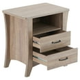 thumbnail image 2 of Acme Colt Nightstand with 2 Drawers in Rustic Natural, 2 of 7