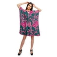 thumbnail image 2 of Moomaya Short Caftan Cover Up Dress Printed Women Kaftan Beachwear Cover Up, 2 of 6