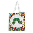 thumbnail image 1 of The Very Hungry Caterpillar Bolso de tela con estampado de lienzo para mujer, bolsa de compras reutilizable y estética, con cremallera interior, regalo para mujer, 35 × 40 cm., 1 of 6