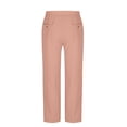 thumbnail image 5 of Elvqul Mens Pants Big and Tall Mens Casual Trousers Pockets Yoga Pants Classic Fit Relaxed Fit Straight Leg Solid, 5 of 7