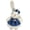 Color 4, variant on Bunny Keychain Plush, Lop-Eared Rabbit Keychain Velvet Soft, Adorable Keyring for Keys Backpack Purse