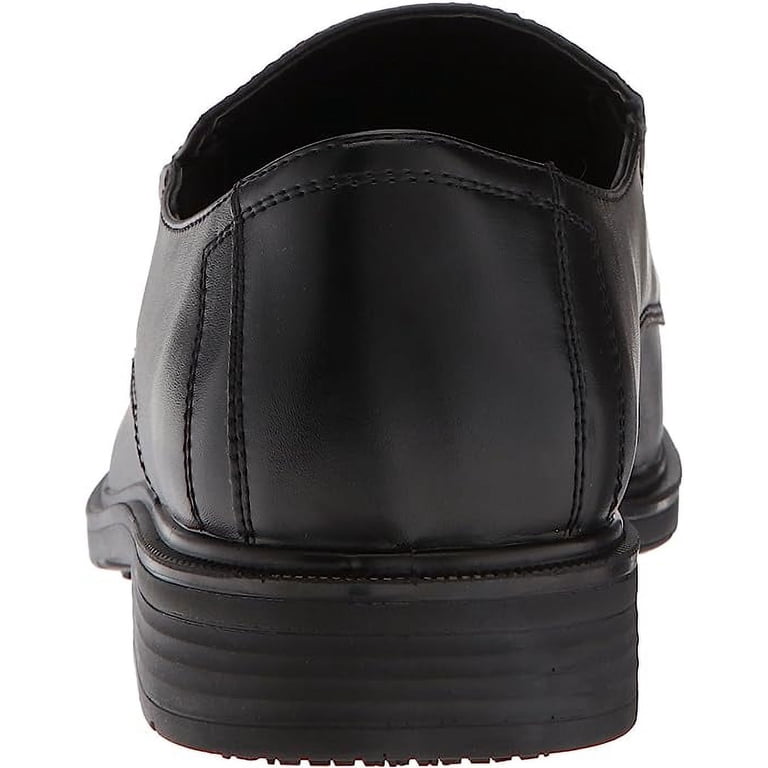 Dr. Scholl\'s Work Loafers Jeff Men’s 11W WIDE Black Leather SR Slip-On NEW Dr Scholl main image 4