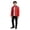 Red, variant on Halloween Costume Set Red Faux Leather Suit for Halloween Party Rock Star Role Play Dress Up Carnival Parade Show Red 110