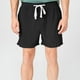 thumbnail image 1 of pstuiky Pantalones cortos de entrenamiento para hombre, Pantalones cortos casuales de lino con bolsillo y cintura elástica para hombre, de color liso Pantalones cortos cargo, 1 of 6