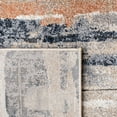 thumbnail image 6 of SAFAVIEH Coppertone Grover Striped Area Rug, Ivory/Navy, 6'7" x 6'7" Square, 6 of 7