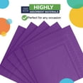 thumbnail image 2 of Exquisite 300 Count Purple Disposable  Napkins, 2 of 8
