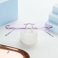 thumbnail image 2 of LifeArt Pure Titanium Frame Glasses/Blue Light Blocking Reading Glasses, Reduce Eyestrain, Stylish for Men and Women(Purple,+3.00 Magnification), 2 of 5