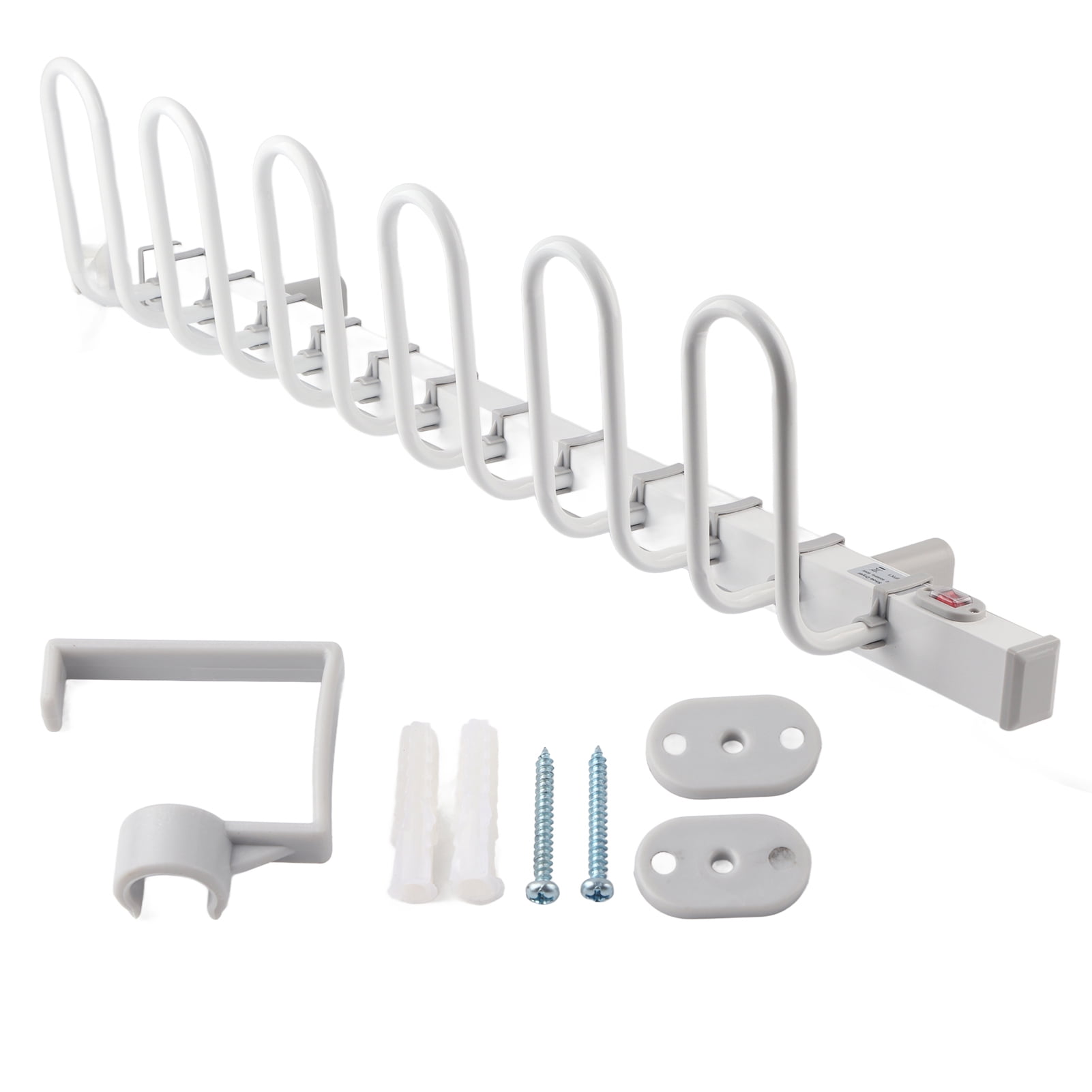 Electric Shoes Drying Rack Wall Mounted Boot Dryer Heating Temperature Aluminum Alloy Removable For Shoes Office UK Plug 220 240V Walmart