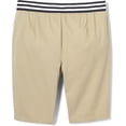thumbnail image 2 of French Toast Girls 7-20 Pull On Contrast WB Short Khaki 8, 2 of 2