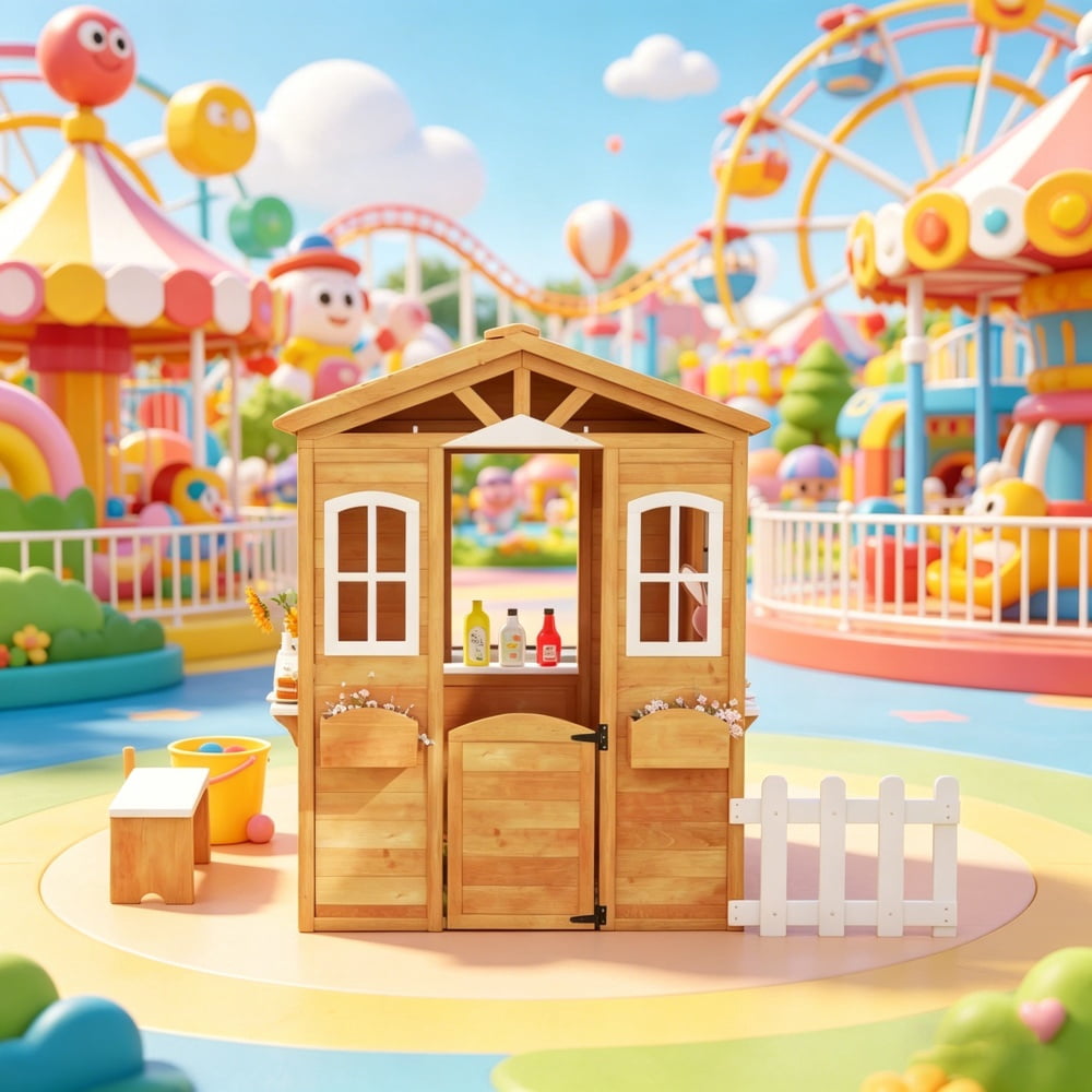 Wooden Playhouse