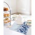 thumbnail image 4 of Blue Blooms Floral Kitchen Dish Towels for Drying Dishes Set of 3, Spring Flowers Botanical Blue Ombre Waffle Weave Microfiber Hand Tea Bathroom Towels Quick Dry & Absorbent Towel 12x12, 4 of 7