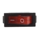 thumbnail image 1 of AC 16A/250V 20A/125V Red Light Illuminated On Off SPST Boat Rocker Switch x 5 Pcs, 1 of 5