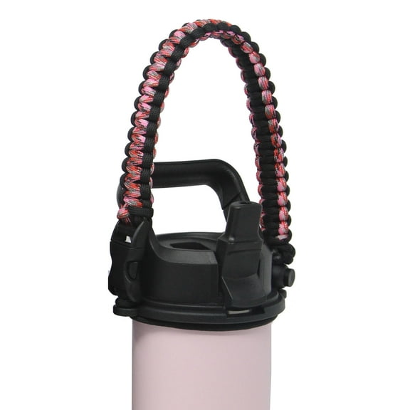 Paracord Handle for YETI Rambler 46oz 36oz 26oz 64oz 18oz 12oz Water Bottles, Durable Carrier Strap Holder