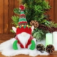 thumbnail image 6 of HongHeng 1Pc Christmas Gnomes Hanging Ornaments Summer Gnome Decor Birthday Gnome Unique Decoration Desktop Faceless Gnome Sitting Doll Ornaments for Winter Farmhouse Home Decor, 6 of 6