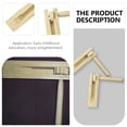thumbnail image 2 of IFANLANDOR 3pcs Musical Instrument Toy Wooden Rhythm Sticks for Parents Auditory Development Music Playing, 2 of 8