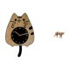 thumbnail image 1 of Figura decorativa de reloj de pared con forma de gato, coleccionable, estilo Feng Shui, decoración antigua para cocina, oficina o como regalo de inaug, 1 of 8