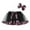 Black, variant on Girls Tutu Skirt with Heart Print and Bowknot Party Dress Layered Short Skirt for toddler Kids 4-6 Years Khaki