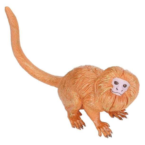 Ymiko Monkey Figurine Toy Lifelike Free Plastic Ornament Kids Gift