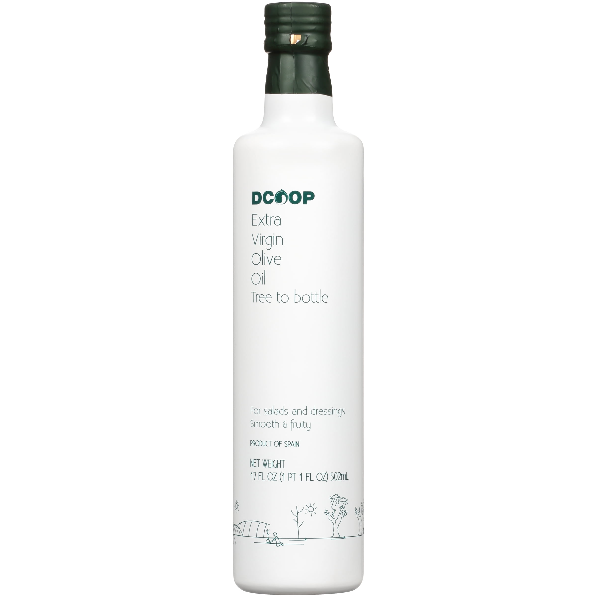 DCOOP Story Bottle Extra Virgin Olive Oil, 17 fl oz