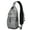 Sky-blue, variant on Vibrant Tropical Paradise Sling Backpack – Lightweight Multipurpose Outdoor Backpack Featuring Hawaii Palm Tree Prints and Adjustable Comfortable Straps