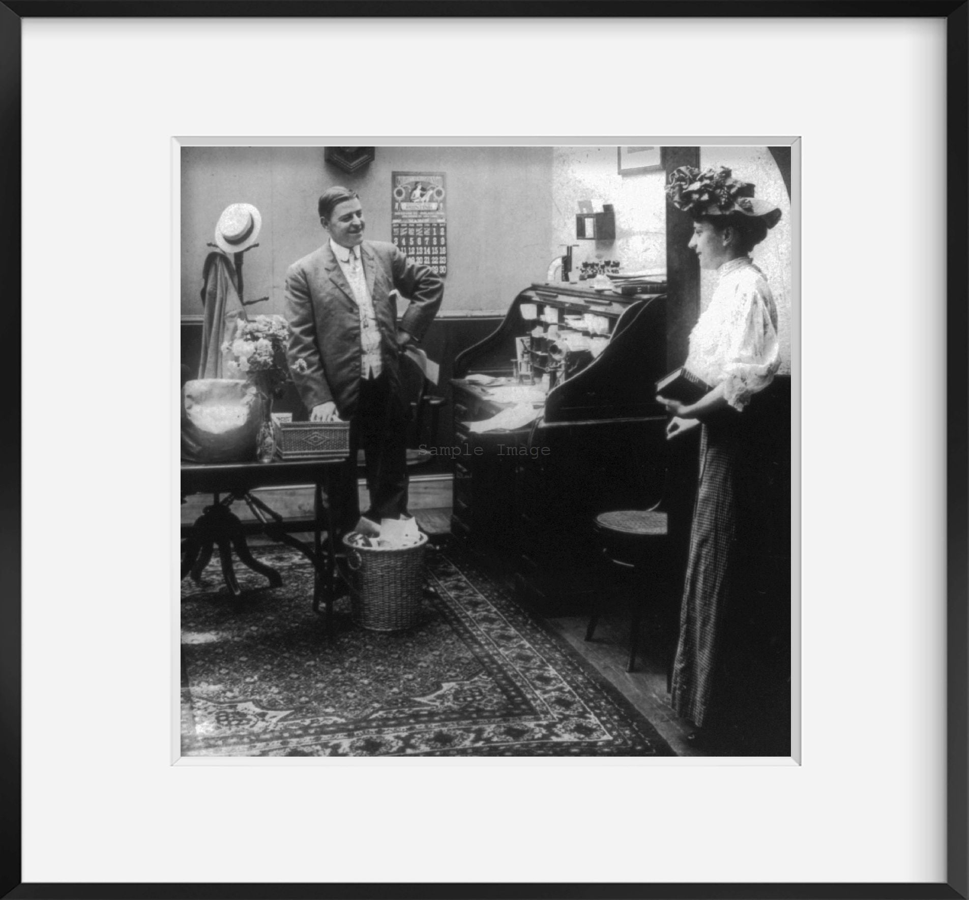 Photo Ah! Good morning, Miss Mason