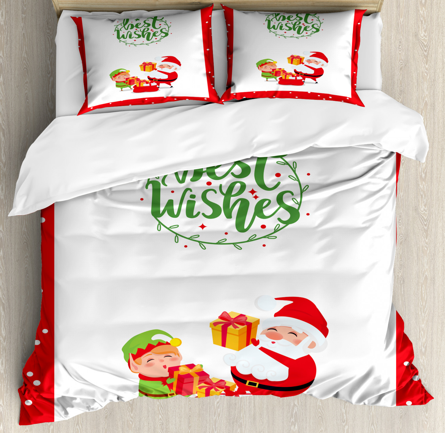 Christmas Duvet Cover Set King Size 