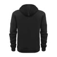thumbnail image 4 of DPTALR George Men's Fleece Hoodie Casual Long Sleeve Zipper Pullover Sweatshirts Black Big and Tall Men XXL, 4 of 7