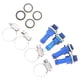 thumbnail image 3 of 1 De Metal motor Refrigerador De Aceite Tornillos Tornillos Piezas De La Motocicleta Accesorios Rojo / Azul DYNWAVEMX Adaptador de transferencia de tubo, 3 of 8