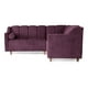 thumbnail image 4 of Sala Esquinera De Velvet Morado Modelo Sabbat, 4 of 8
