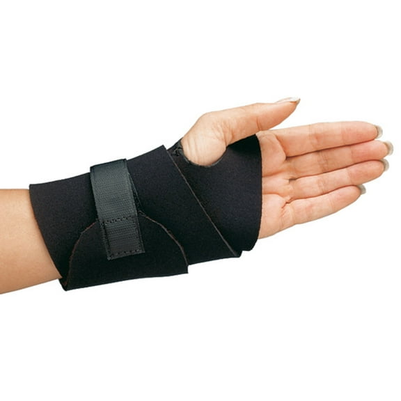 Comfort Cool Wide Wrist Wrap, Black