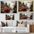 thumbnail image 4 of Designart "Canada City Reflections III" Cityscapes Wall Decor, 4 of 5