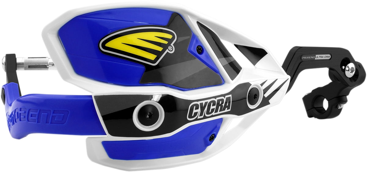 Cycra Ultra Probend CRM Wrap Around Handguards White/Blue 7/8